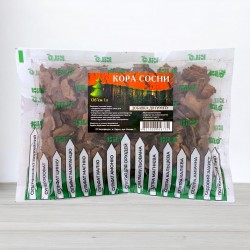 Кора сосны для мульчирования почвы, 1 л